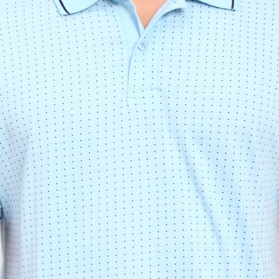 Men's 100% Cotton T-Shirt, Light Blue, large image number null